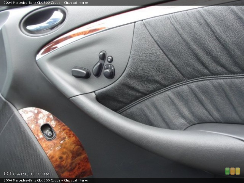 Charcoal Interior Controls for the 2004 Mercedes-Benz CLK 500 Coupe #72860964