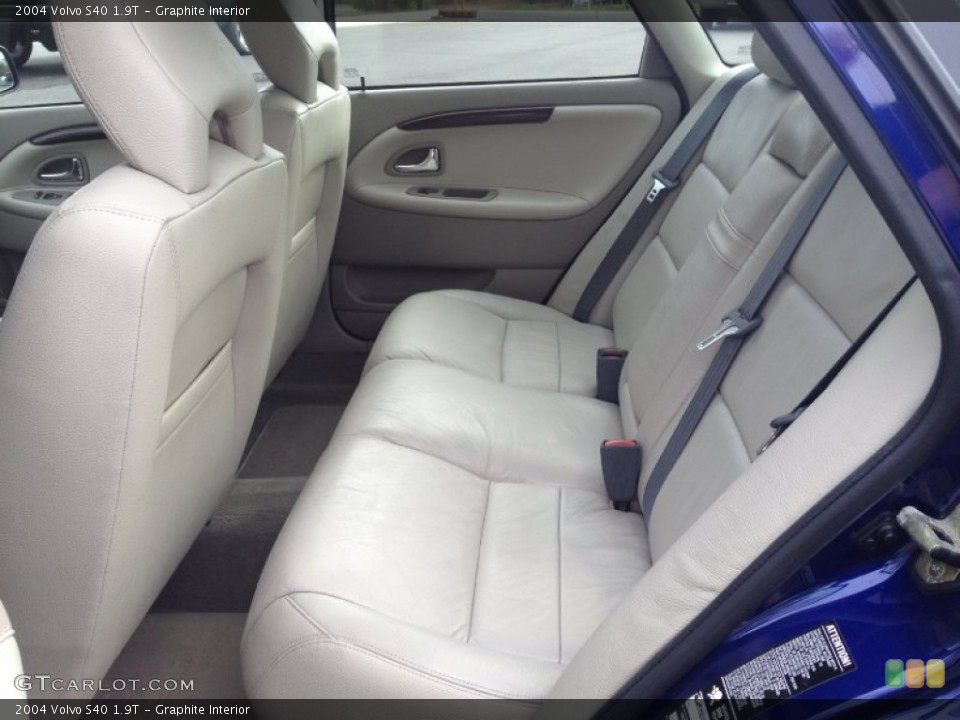 Graphite Interior Rear Seat for the 2004 Volvo S40 1.9T #72862587