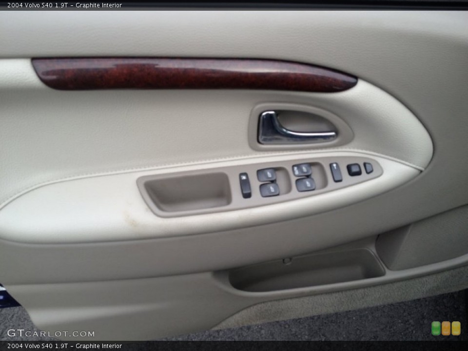 Graphite Interior Controls for the 2004 Volvo S40 1.9T #72862622