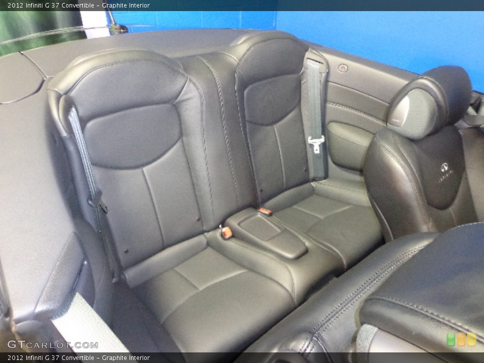 Graphite Interior Photo for the 2012 Infiniti G 37 Convertible #72863277