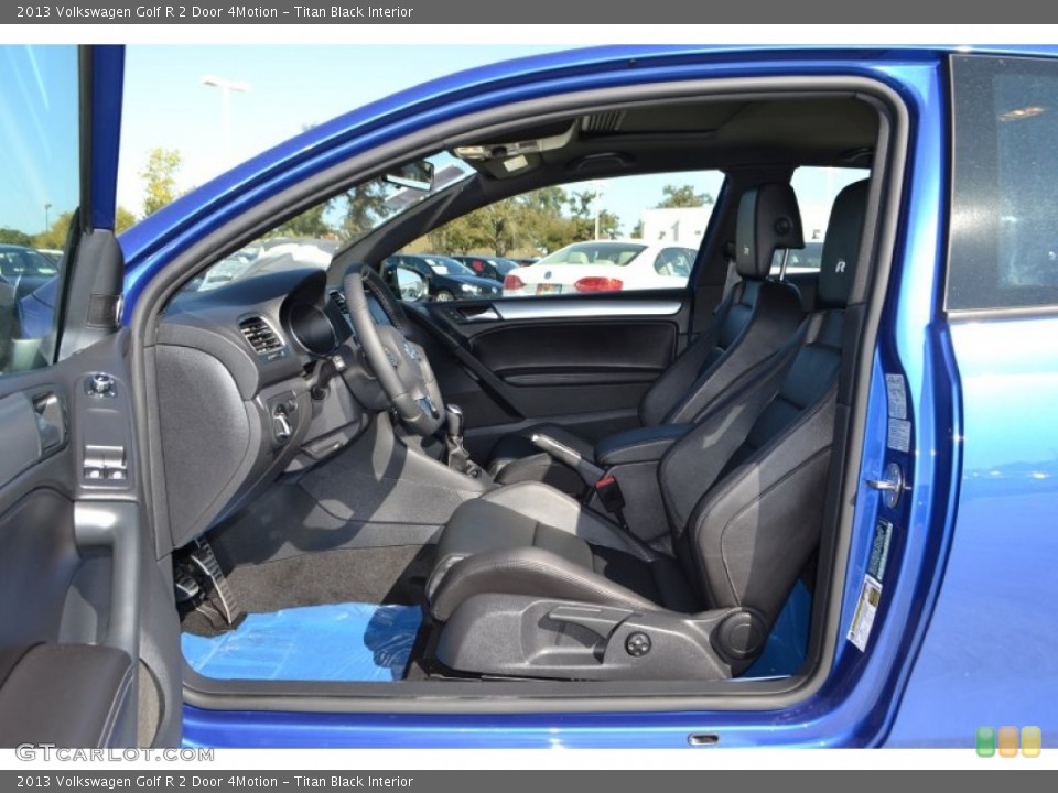 Titan Black Interior Photo for the 2013 Volkswagen Golf R 2 Door 4Motion #72863328