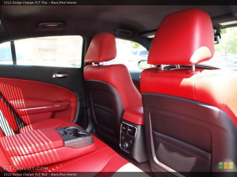 Black/Red Interior Photo for the 2013 Dodge Charger R/T Plus #72865609