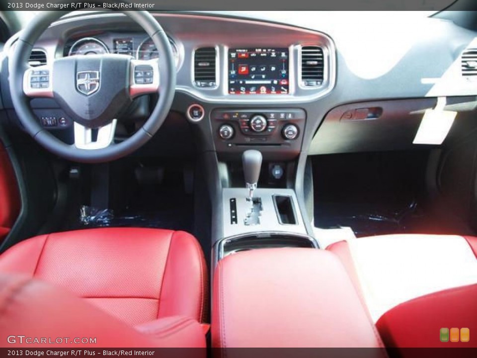 Black/Red Interior Dashboard for the 2013 Dodge Charger R/T Plus #72865623