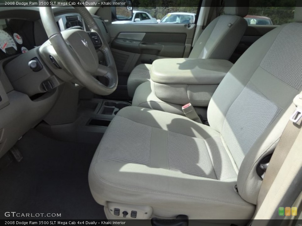Khaki Interior Front Seat for the 2008 Dodge Ram 3500 SLT Mega Cab 4x4 Dually #72866121