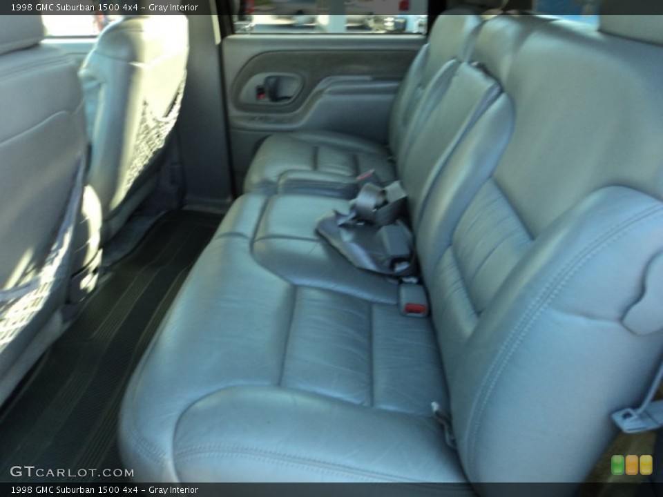 Gray Interior Rear Seat for the 1998 GMC Suburban 1500 4x4 #72868599
