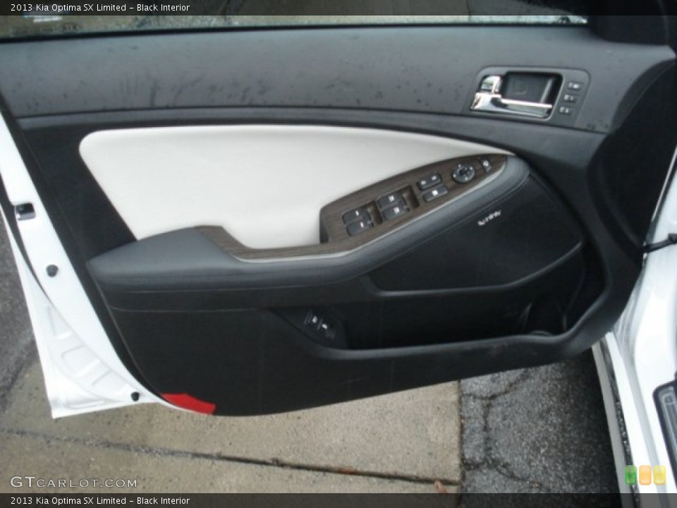 Black Interior Door Panel for the 2013 Kia Optima SX Limited #72869325