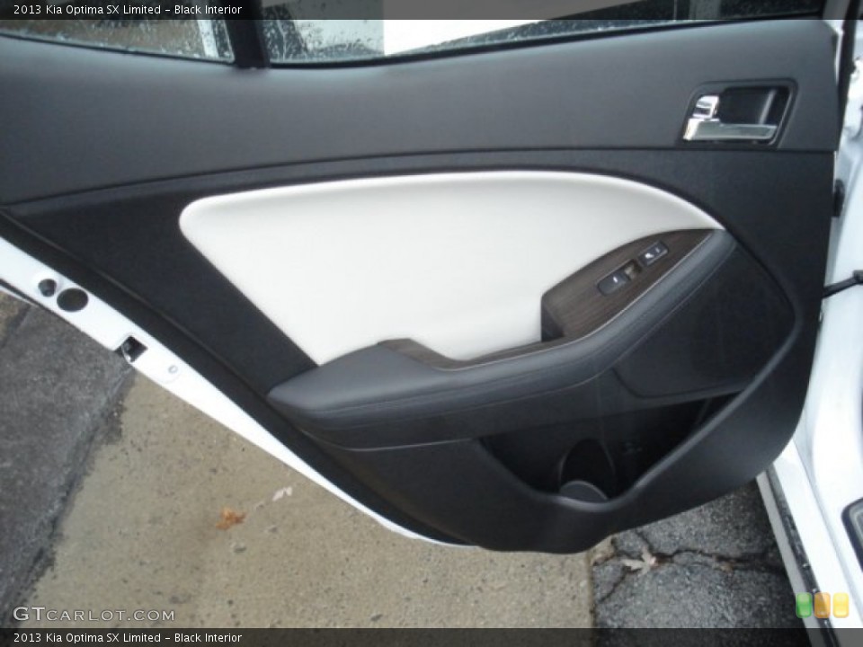 Black Interior Door Panel for the 2013 Kia Optima SX Limited #72869379