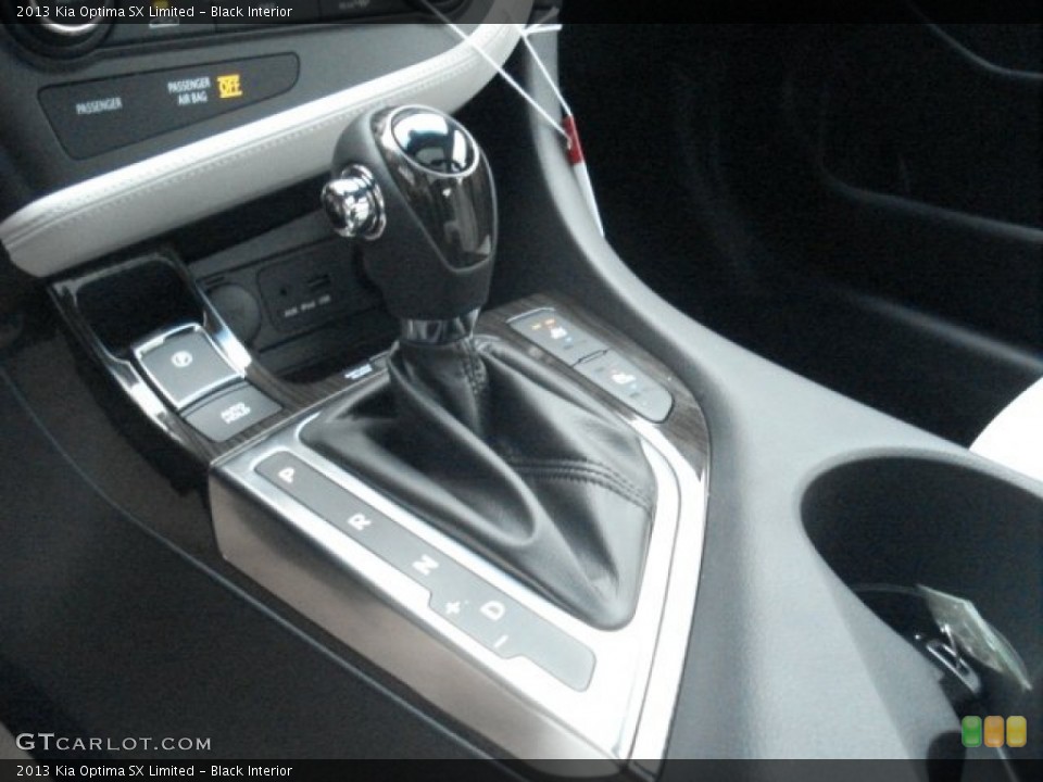 Black Interior Transmission for the 2013 Kia Optima SX Limited #72869463