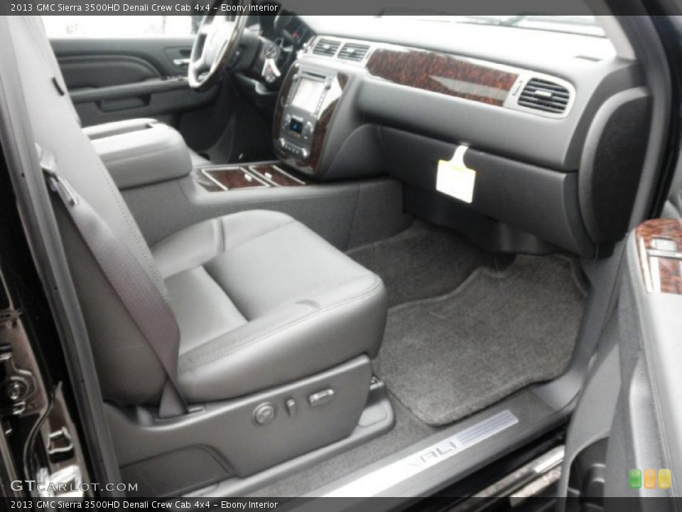 Ebony Interior Dashboard for the 2013 GMC Sierra 3500HD Denali Crew Cab 4x4 #72872049