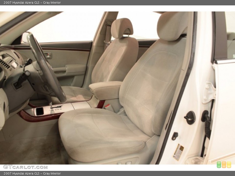Gray Interior Front Seat for the 2007 Hyundai Azera GLS #72873837