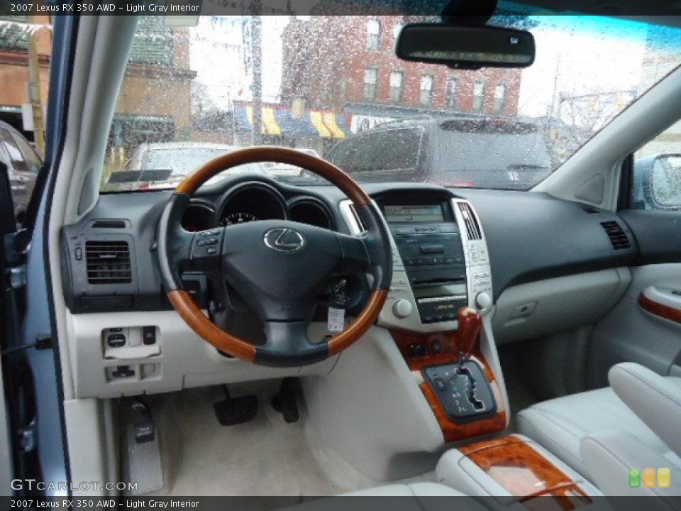 Light Gray Interior Prime Interior for the 2007 Lexus RX 350 AWD #72873843