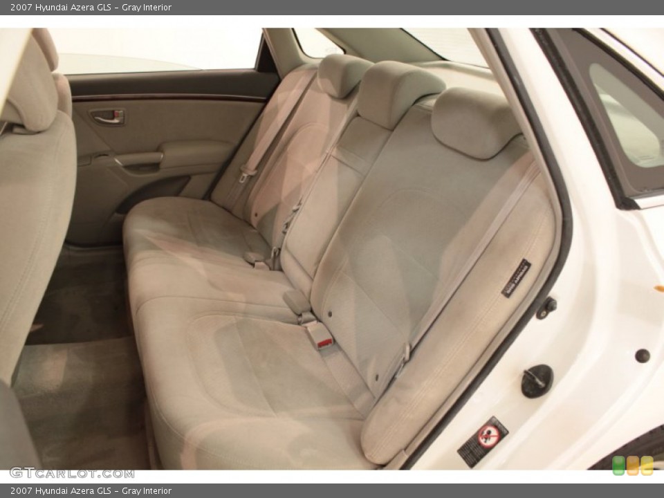 Gray Interior Rear Seat for the 2007 Hyundai Azera GLS #72874080