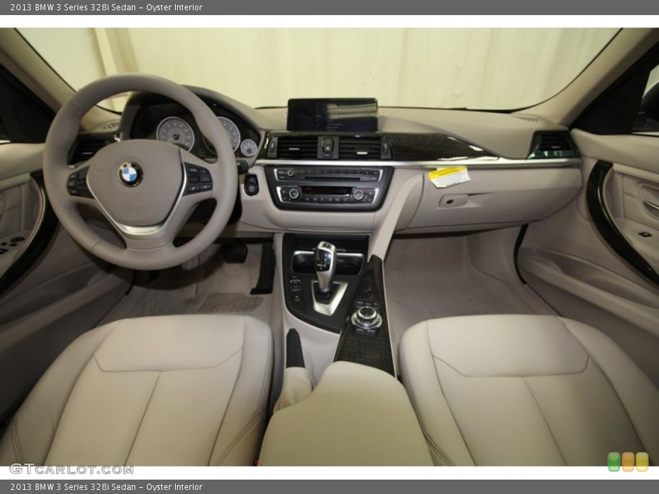 Oyster Interior Dashboard for the 2013 BMW 3 Series 328i Sedan #72874323