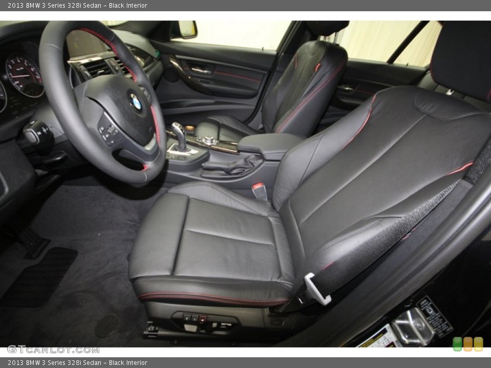 Black Interior Photo for the 2013 BMW 3 Series 328i Sedan #72874938