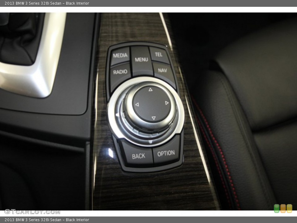 Black Interior Controls for the 2013 BMW 3 Series 328i Sedan #72875306
