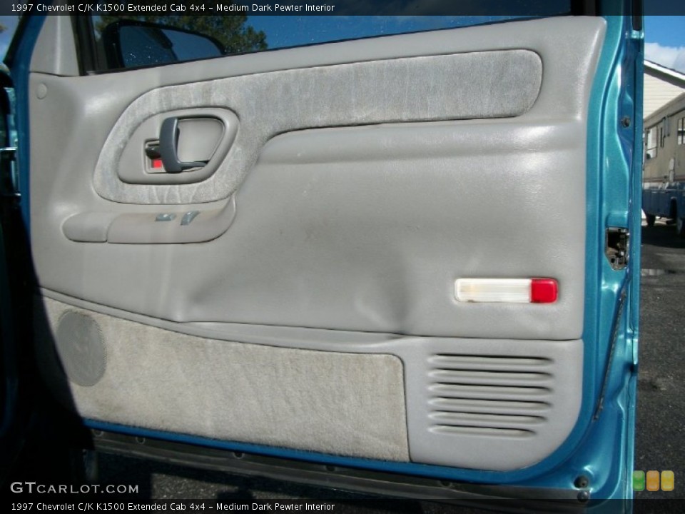 Medium Dark Pewter Interior Door Panel for the 1997 Chevrolet C/K K1500 Extended Cab 4x4 #72876795