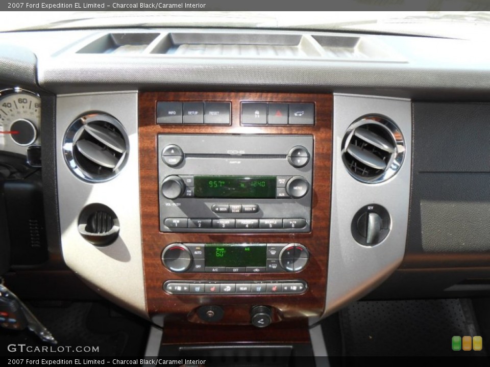 Charcoal Black/Caramel Interior Controls for the 2007 Ford Expedition EL Limited #72879738