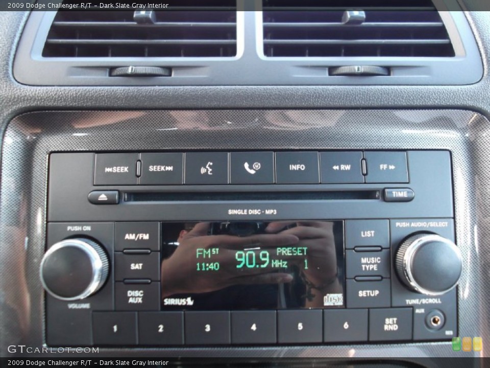 Dark Slate Gray Interior Audio System for the 2009 Dodge Challenger R/T #72879938