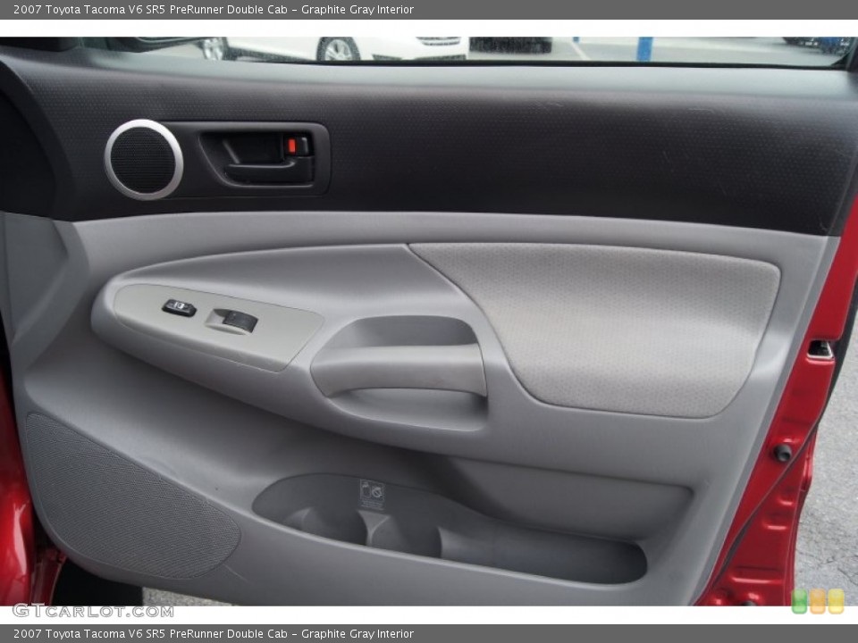 Graphite Gray Interior Door Panel for the 2007 Toyota Tacoma V6 SR5 PreRunner Double Cab #72880071