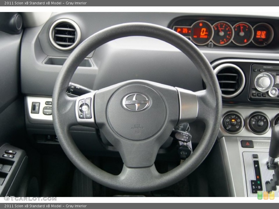 Gray Interior Steering Wheel for the 2011 Scion xB  #72880842
