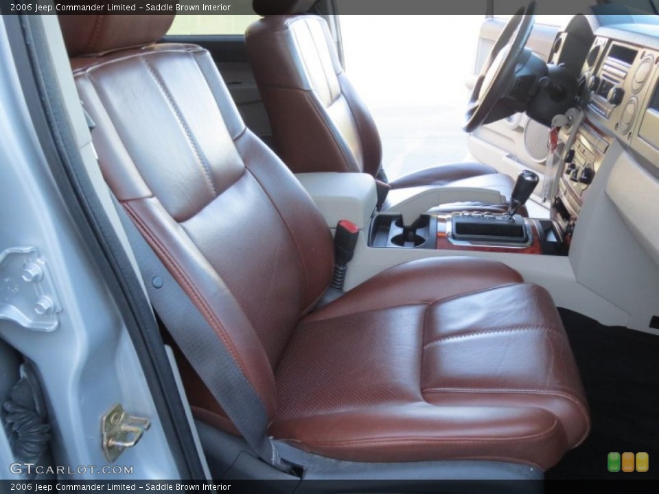 Saddle Brown Interior Front Seat for the 2006 Jeep Commander Limited #72881762