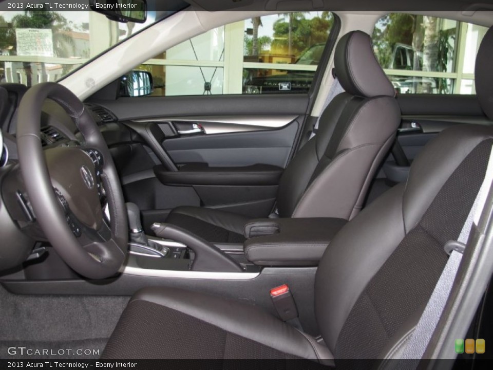 Ebony Interior Photo for the 2013 Acura TL Technology #72882714
