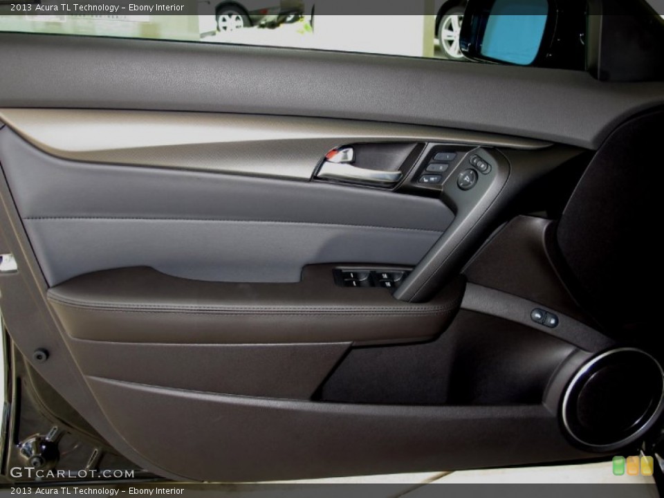 Ebony Interior Door Panel for the 2013 Acura TL Technology #72882755