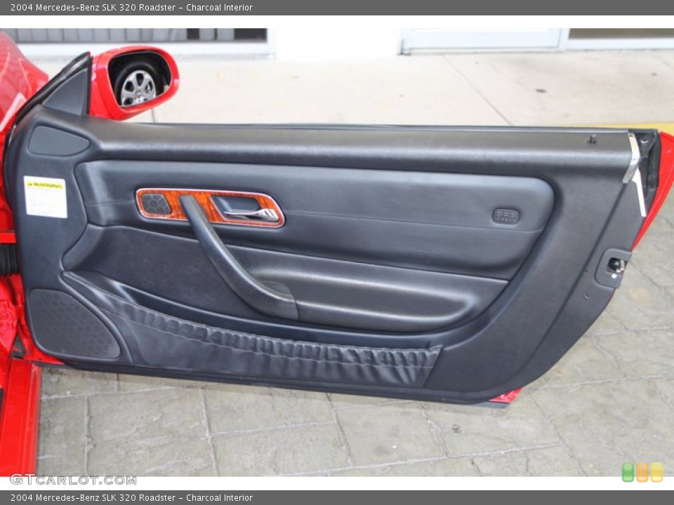 Charcoal Interior Door Panel for the 2004 Mercedes-Benz SLK 320 Roadster #72883809