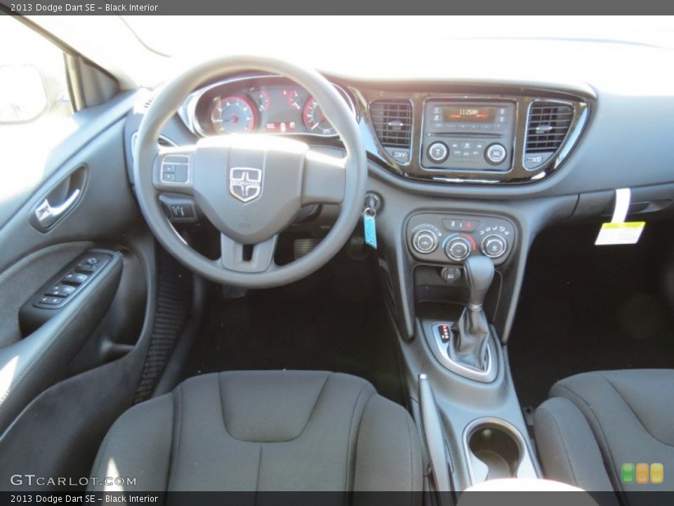 Black Interior Dashboard for the 2013 Dodge Dart SE #72884122