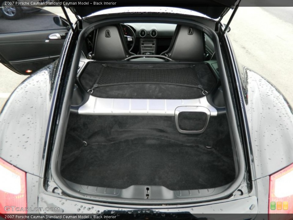 Black Interior Trunk for the 2007 Porsche Cayman  #72884544