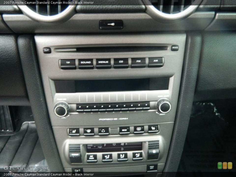 Black Interior Controls for the 2007 Porsche Cayman  #72884586