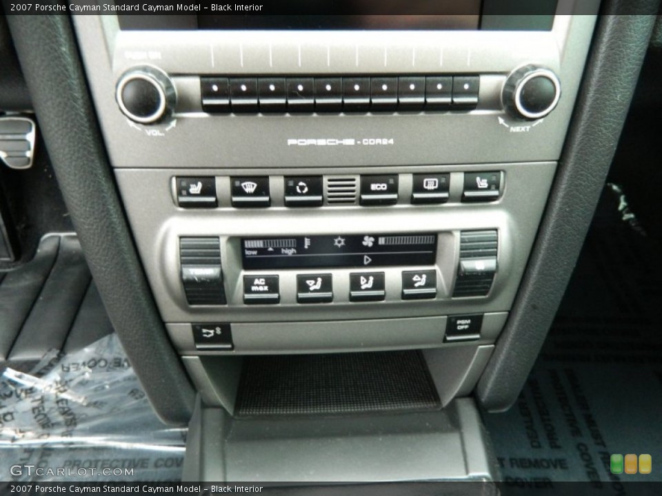 Black Interior Controls for the 2007 Porsche Cayman  #72884616