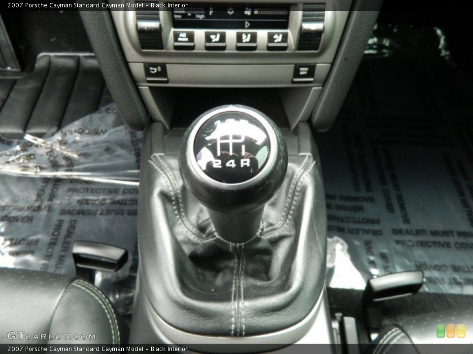 Black Interior Transmission for the 2007 Porsche Cayman  #72884637