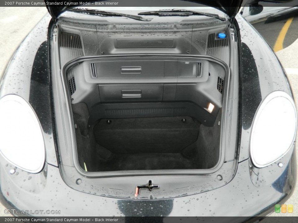 Black Interior Trunk for the 2007 Porsche Cayman  #72884703