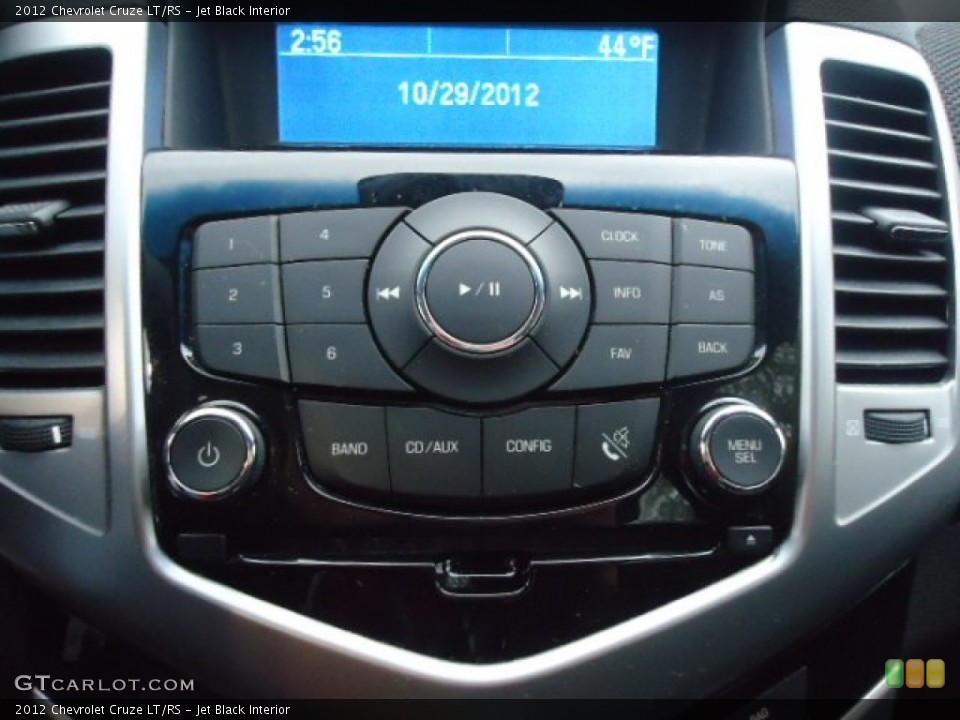 Jet Black Interior Controls for the 2012 Chevrolet Cruze LT/RS #72887160