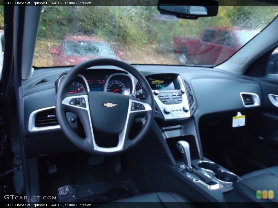 Jet Black Interior Dashboard for the 2013 Chevrolet Equinox LT AWD #72889064