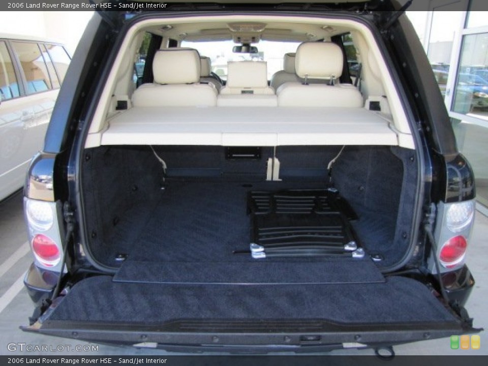 Sand/Jet Interior Trunk for the 2006 Land Rover Range Rover HSE #72891239