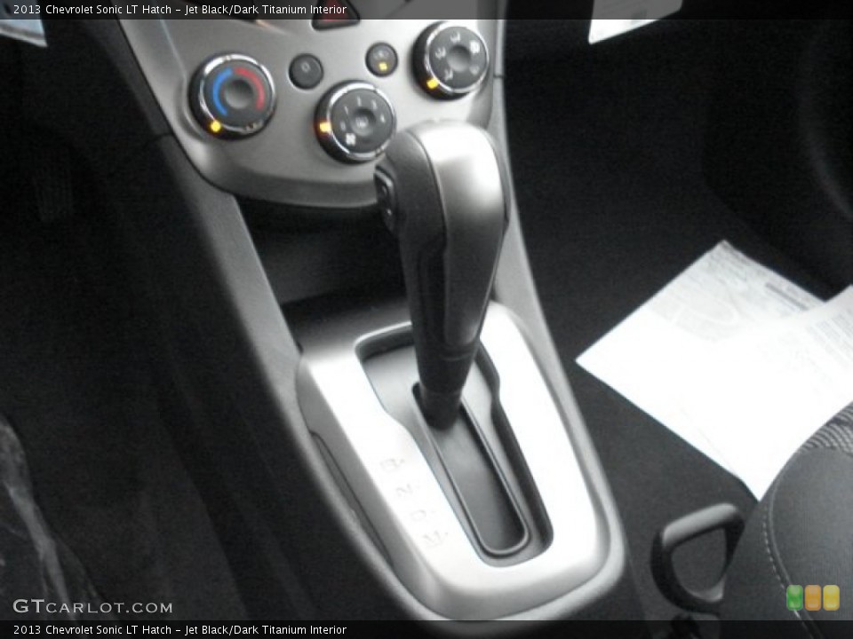 Jet Black/Dark Titanium Interior Transmission for the 2013 Chevrolet Sonic LT Hatch #72892815
