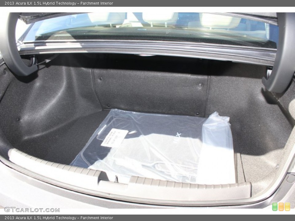 Parchment Interior Trunk for the 2013 Acura ILX 1.5L Hybrid Technology #72894471