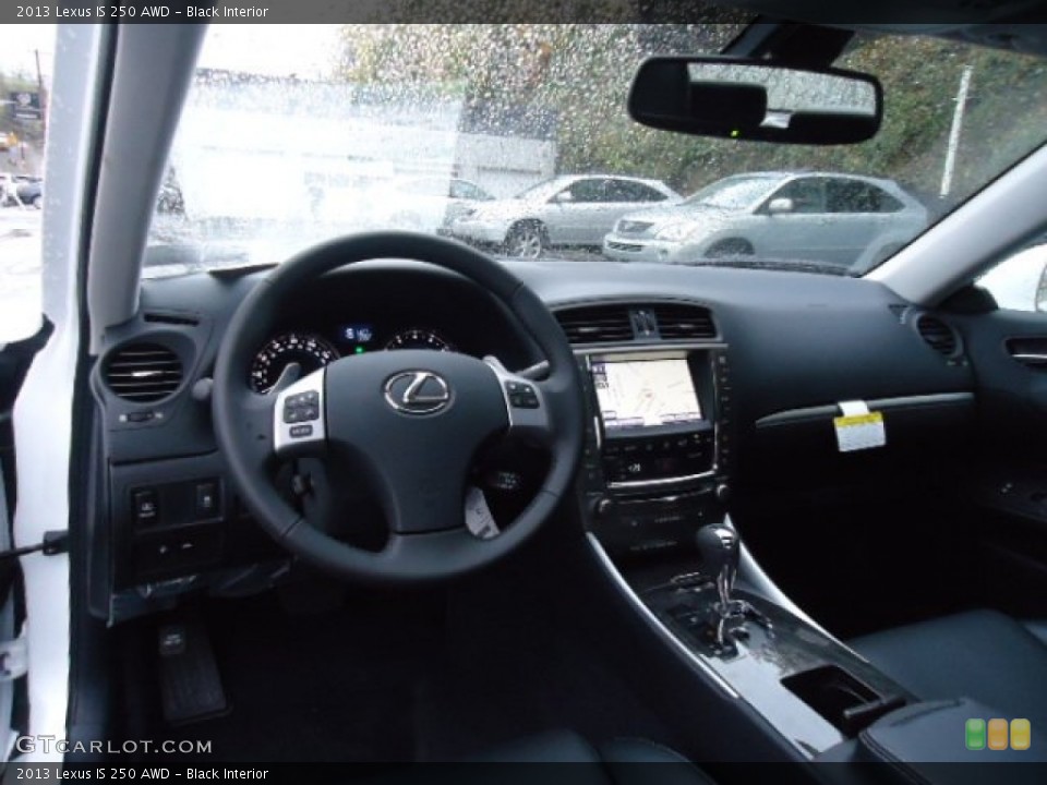 Black Interior Photo for the 2013 Lexus IS 250 AWD #72896586