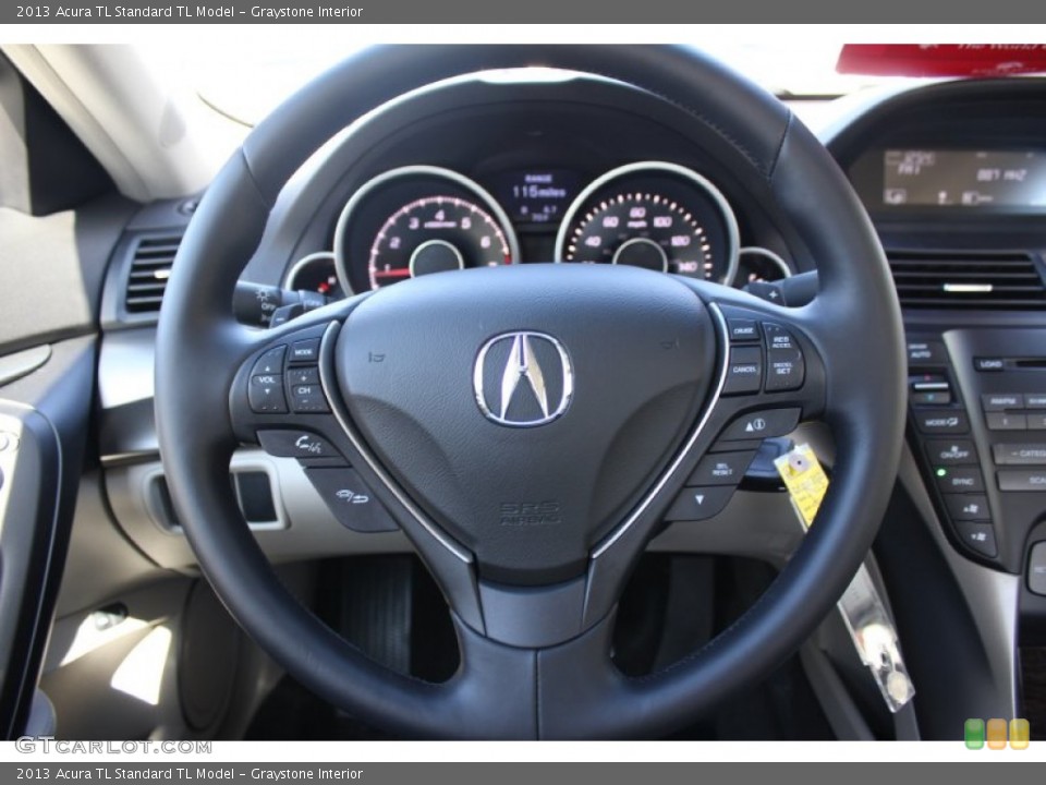 Graystone Interior Steering Wheel for the 2013 Acura TL  #72896852
