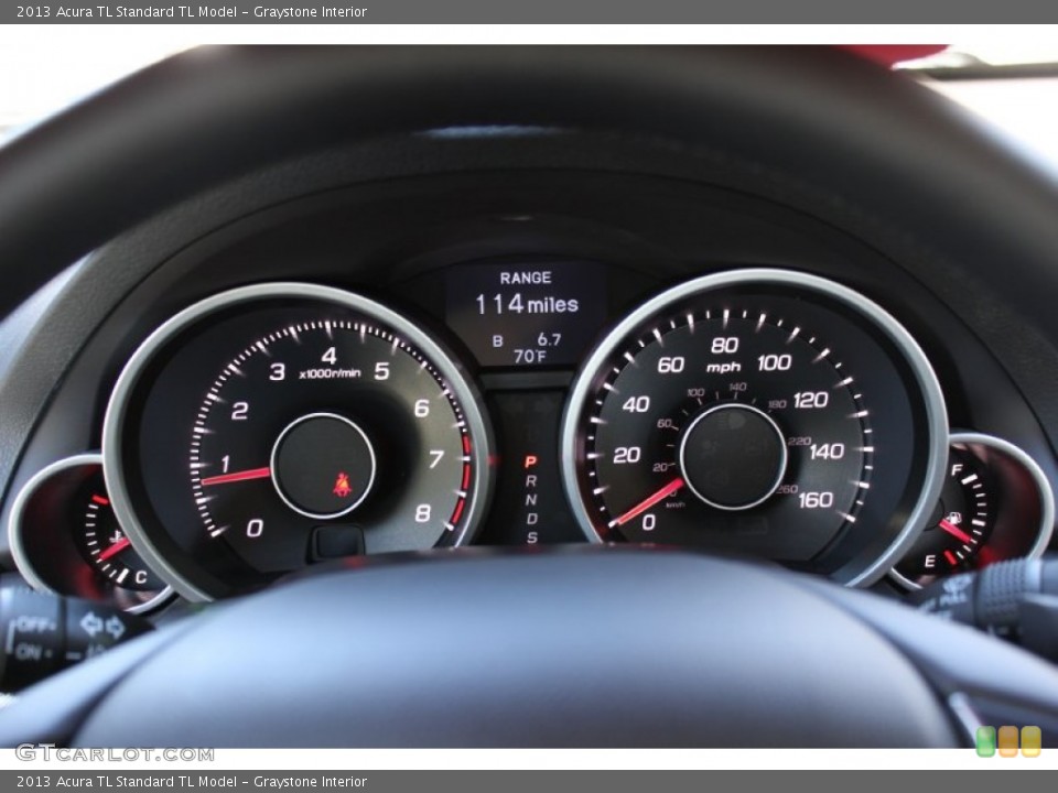 Graystone Interior Gauges for the 2013 Acura TL  #72896964