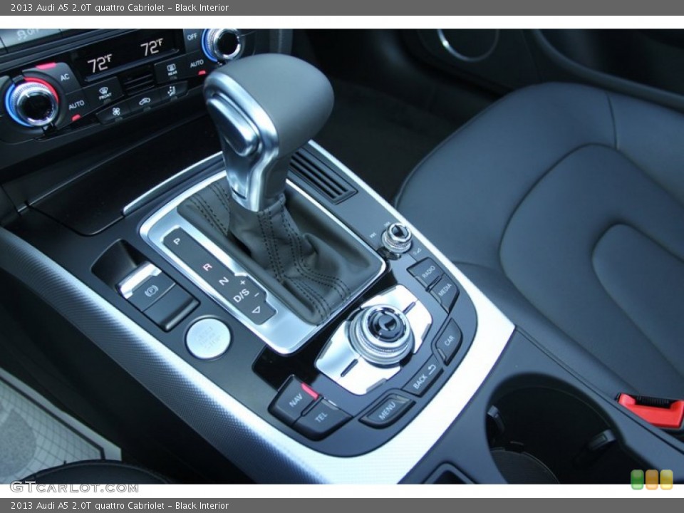 Black Interior Transmission for the 2013 Audi A5 2.0T quattro Cabriolet #72897669