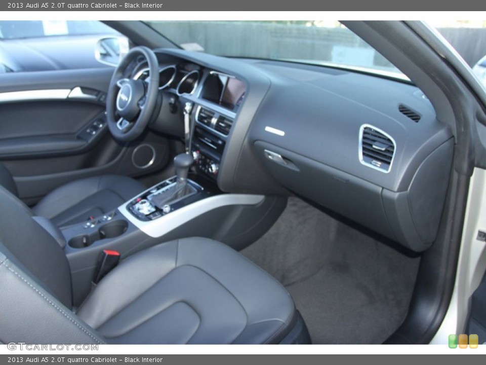 Black Interior Photo for the 2013 Audi A5 2.0T quattro Cabriolet #72897738