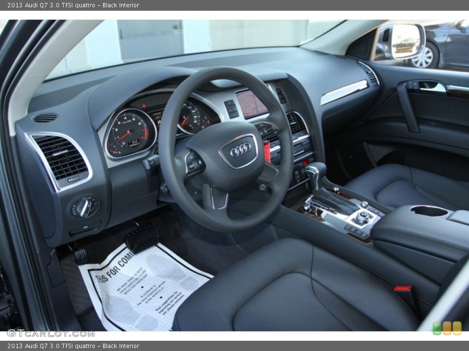 Black Interior Prime Interior for the 2013 Audi Q7 3.0 TFSI quattro #72897994