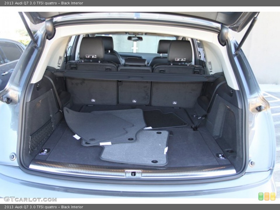 Black Interior Trunk for the 2013 Audi Q7 3.0 TFSI quattro #72898212