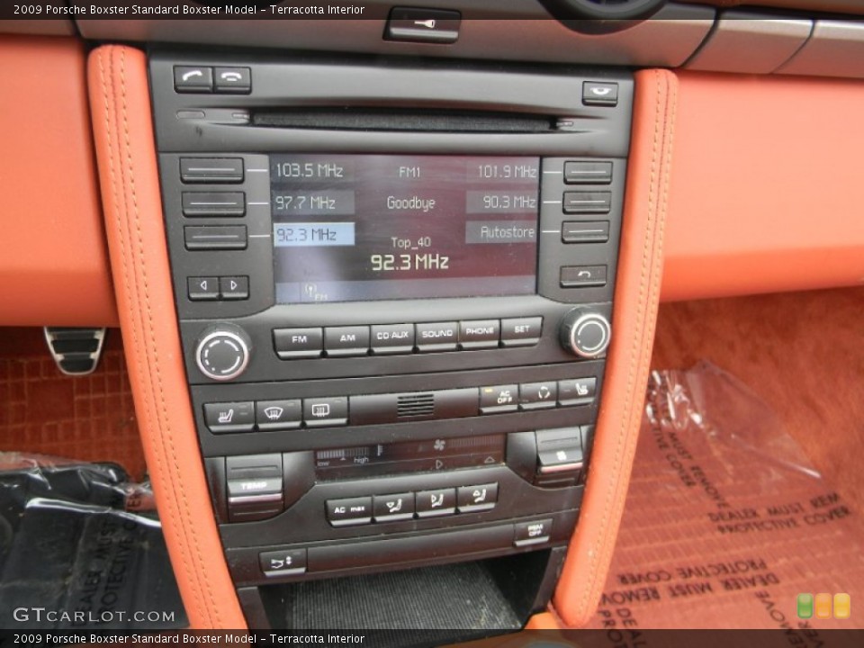 Terracotta Interior Controls for the 2009 Porsche Boxster  #72899916