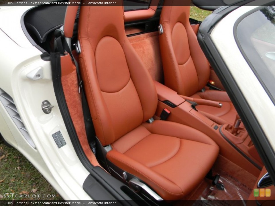 Terracotta Interior Front Seat for the 2009 Porsche Boxster  #72899940