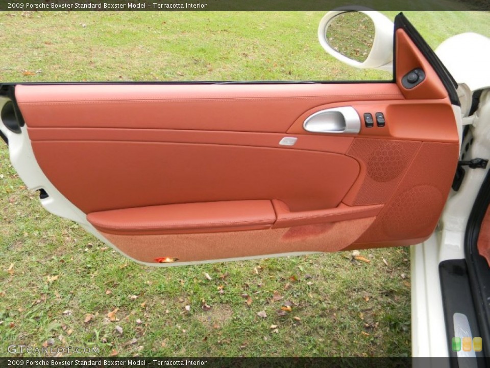 Terracotta Interior Door Panel for the 2009 Porsche Boxster  #72899959