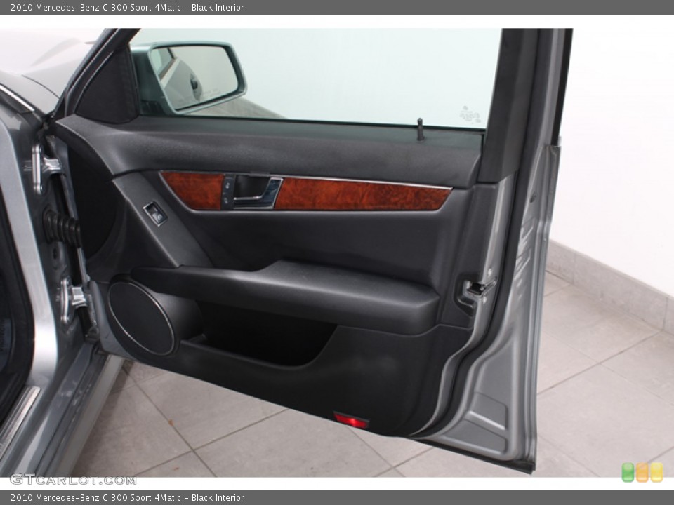 Black Interior Door Panel for the 2010 Mercedes-Benz C 300 Sport 4Matic #72905608